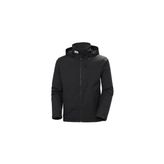 Helly Hansen Crew Hooded Midlayer 2 Siyah Erkek Mont