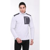 Helly Hansen Erkek Block Polar Sweatshirt - Gri - M