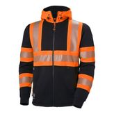Helly Hansen Workwear Icu Zıp Kapüşonlu Sweatshirt - 79273 - Turuncu - Diğer