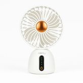 Hepu HP-F07 USB Şarjlı Sessiz Masaüstü Mini Fan 360 Ayarlanabilir Gövde Vantilatör