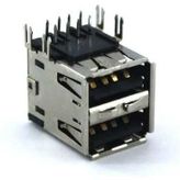 Herbirivar MS-043 2'li 90º 18 mm Dişi Usb Şase Soket