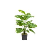 Herdekora Yapay Deve Tabanı Bitkisi (Monstera Ağacı), Saksıda, Yeşil - 18 Yapraklı, 70 cm
