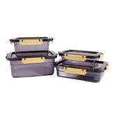 Herevin 162400-802 Saklama Kabı-3'lü Set