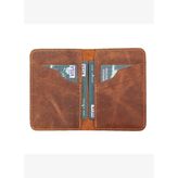 Heritage Core Mocassin Brown Deri Erkek Cüzdanı