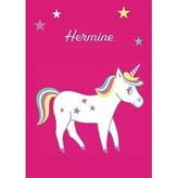 Hermine: Einhorn Malbuch / Tagebuch / Notizbuch - Din A4 - Blanko