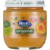 Hero Baby Organik Kayısılı Kavanoz 120 gr Bebek Maması