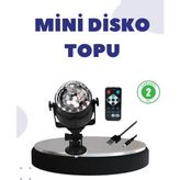 Herşey Trend Ses Duyarlı Mini Disko Küre Lamba
