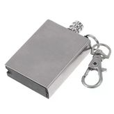 Herşeytrend Zippo Benziniyle Çalışan Sonsuz Metal Kibrit & Anahtarlık