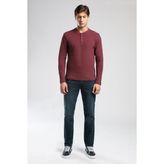 Hevasa Erkek Patlı Sweatshirt Bordo
