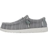 Hey Dude Wally Stretch Sox Sneaker - Grey