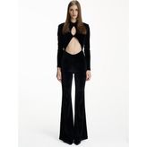 Heylea Düz Siyah Kadın Tulum Marni Jumpsuit