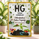 Hg Difenbahya Saksı Toprağı - 20 Lt