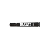 Hi-Text - Permanent Marker Kalem Kesik Uç - Siyah