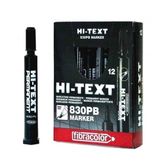 Hi-TextSiyah 830Pb 12'li Permanent M Yuvarlak Uç