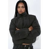 Hiccup Kadınlar Basic Şişme Mont Siyah - XS