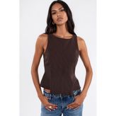 Hiccup Kolsuz Peplum Top