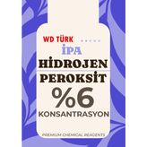 Hidrojen Peroksit %6 Oksijenli Su Perhidrol 1000 Ml(1lt)