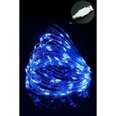 Hidz Tel Led Işık 10 Metre Usb Girişli Mavi