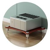 HiFi Standı, Amplifikatör için Hoparlör Raflı Modern 2 Katmanlı HiFi Raf TV Standı - Ev Eğlence Sistemi için Tasarım TV Dolabı ve