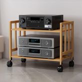 HiFi Standı, Büyük Kapasiteli HiFi Standı ve Ses Rafı - Ayarlanabilir 2/3/4/5 Raf Medya Dolabı Ağır Hizmet Stereo Sistem Tutucu Ev Sineması ve Eğlence için Kolay Montaj