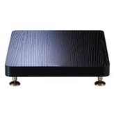 HiFi Standı, HiFi Raf AV Raf Sağlam 1 Katmanlı Stand Pikap Kayıt Oyuncular AV Amper Gökyüzü Kutuları ve YazıcılarEv Sistemleri için Ahşap Tasarım