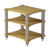 HiFi Standı, Kahverengi 3 Katmanlı TV Standı AV Rafı - Hoparlör Rafı ve Amplifikatör Kabini, Hifi Ekipman Depolama, Ev Sineması ve Ses Sistemleri için Sağlam 48 * 62 cm Tasarım