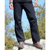 High Mountain Nepal Pantolon Siyah Erkek Bambu Kumaşlı Trekking Özellikli XXL Beden - 2XL