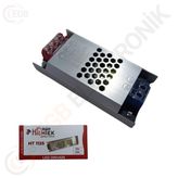 HIGHTEK HT-1125 12V 10A Ultra Slim Trafo 2 Çıkışlı