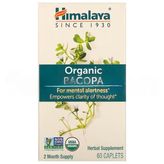 Himalaya Organic Bacopa 60 Caplets - İthal
