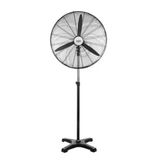 Hims HEF-A650 190W 26 inç Siyah Alüminyum 3 Kanatlı Sanayi Tipi Ayaklı Vantilatör