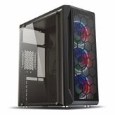 Hiper Zoe 500W USB 3.2 LED ATX Mid Tower Siyah Kasa Bilgisayar Kasası MF3017