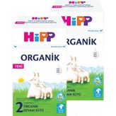 Hipp 2 Organik 2x400 gr Keçi Sütü Bazlı Devam Sütü
