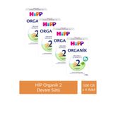 HİPP 2 Organik Devam Sütü 500 gr x 4 Adet