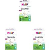 Hipp 3 Organik Keçi Sütü Bazlı 3x400 gr Devam Sütü