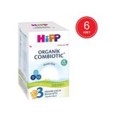 Hipp Organik 3 Devam Sütü 800 G 6 Adet