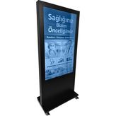 Hiremco Dijital Tabela Kiosk (50”) - Siyah