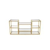 Hitit Dekorasyon Janet Gold Metal Dresuar