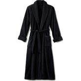 Hızsoy Tekstil Unisex Pamuklu Bornoz - Siyah