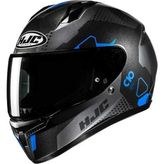 Hjc C10 Kask Aspa Mc2 - XL - Renkli