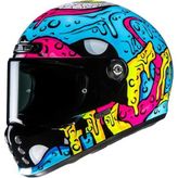Hjc V10 Kask Squeeze MC28 - XL - Mavi