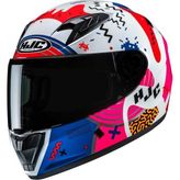 Hjc Y10 Kask Mıka MC28 (Çocuk Kaskı)