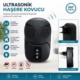 Hk005 Priz Tipi Ultrasonic Haşere Kovucu Çift Sensör