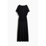 H&M Drapeli Maksi Elbise