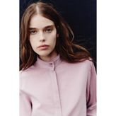 H&M Fırfırlı Dik Yakalı Gömlek