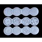 Hm Group Hm Mandala 3 'lü Kombin Set Silikon Takı Kalıbı