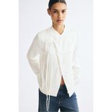 H&M Püsküllü Viskoz Bluz