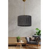 HMY Design Roue Handmade Sarkıt Avize Gri - 1 - Natural