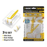 Hobi Rulo Seti 3"Lü Set