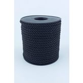 Hobigram Siyah Kordon İp 3 mm 10 mt