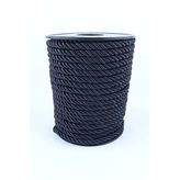 Hobigram Siyah Kordon İp 6 mm